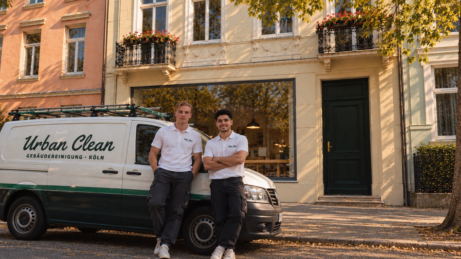 David Mitkas und Marlo Bollig, die Gründer von Urban Clean